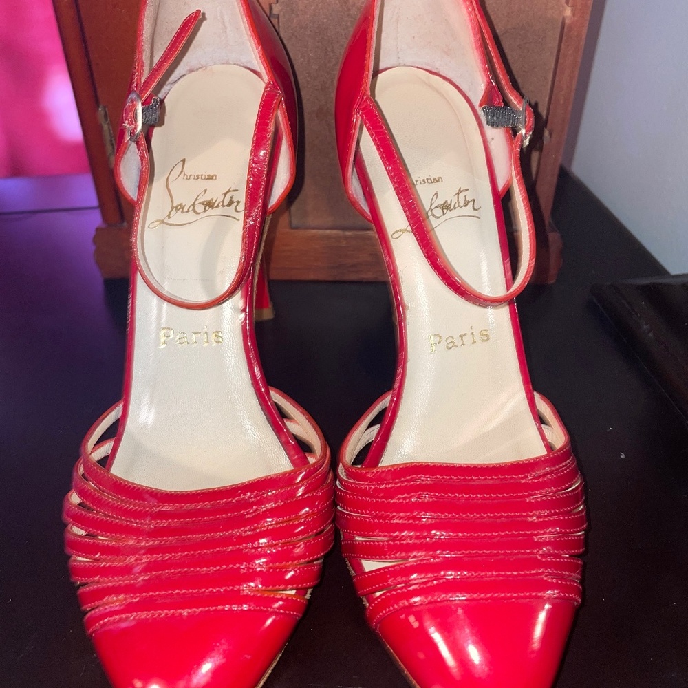 Red Christian Louboutin Pumps
